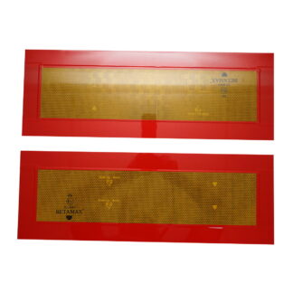Set 2 placi reflectorizanta dreptunghiulara pentru remorca 565x195mm Breckner Germany