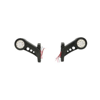 Set lampi laterale de gabarit cu LED 12-24V, rosu-alb, PVC elastic Breckner Germany