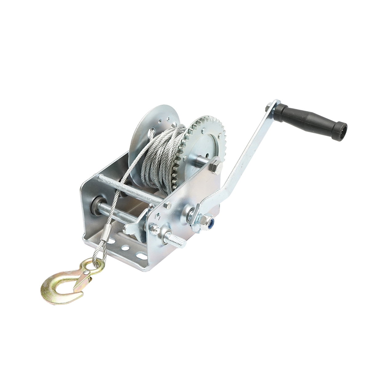 Troliu manual 900Kg cu cablu de otel fi 4.8mmx10m