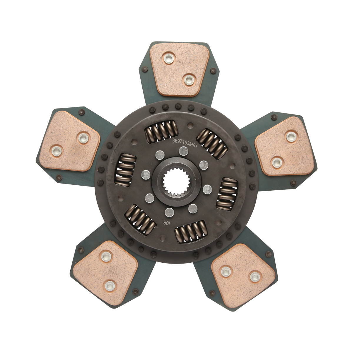 Disc ambreiaj pentru Massey Ferguson cod OEM 3697163M91, 3701009M91, 331015810, 1862586001 Breckner Germany