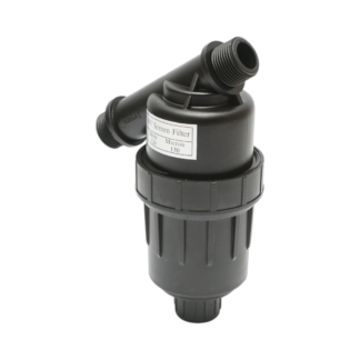 Filtru Y plastic 3/4 inch cu sita 120 mesh, 130 microni pentru tub, furtun de irigare