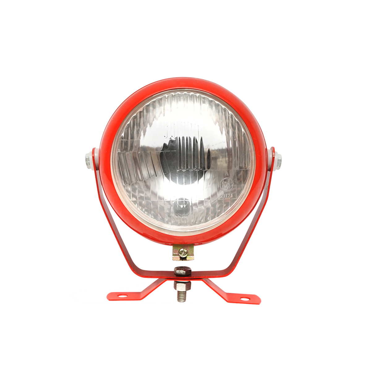Lampa rosie, proiector de lucru reglabil cu intrerupator UNIVERSAL 12V - imagine 2