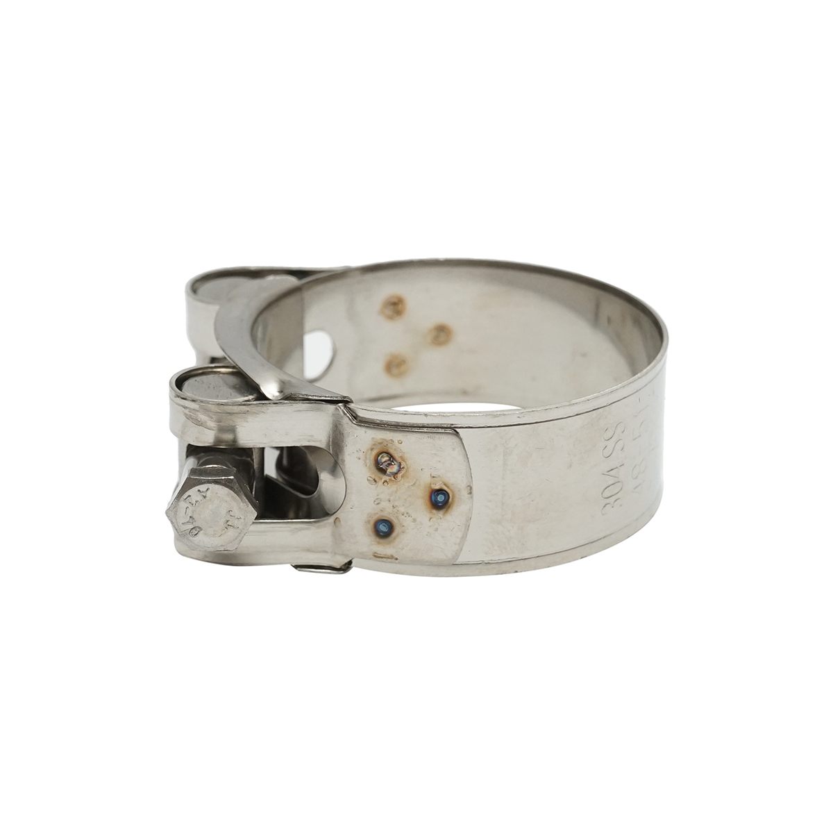 Colier forta, clema din inox 304SS cu surub pentru furtunuri 48-51mm Breckner Germany - imagine 2