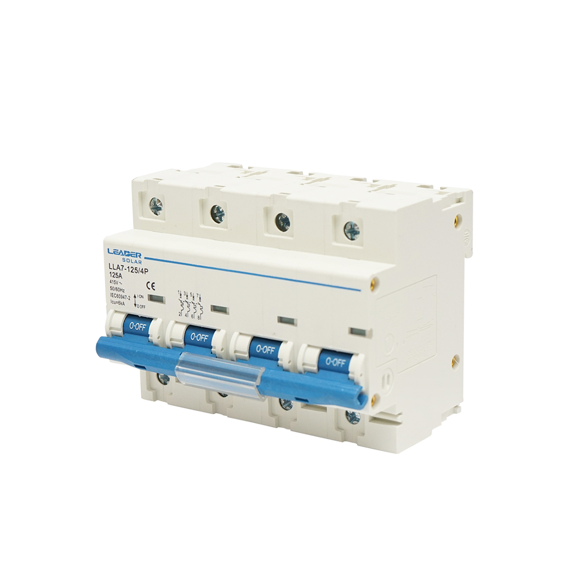 Siguranta automata tip intrerupator 4P-125A-415VAC Leader - imagine 2