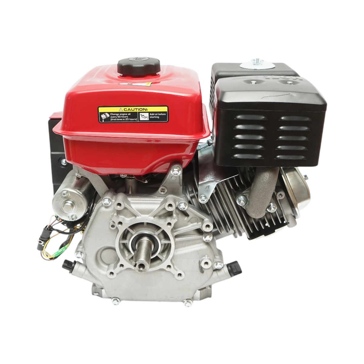Motor pe benzina 9CP, 4 timpi cu protectie circuit, ax cu pana 25mm, pornire cheie/sfoara Breckner Germany - imagine 2