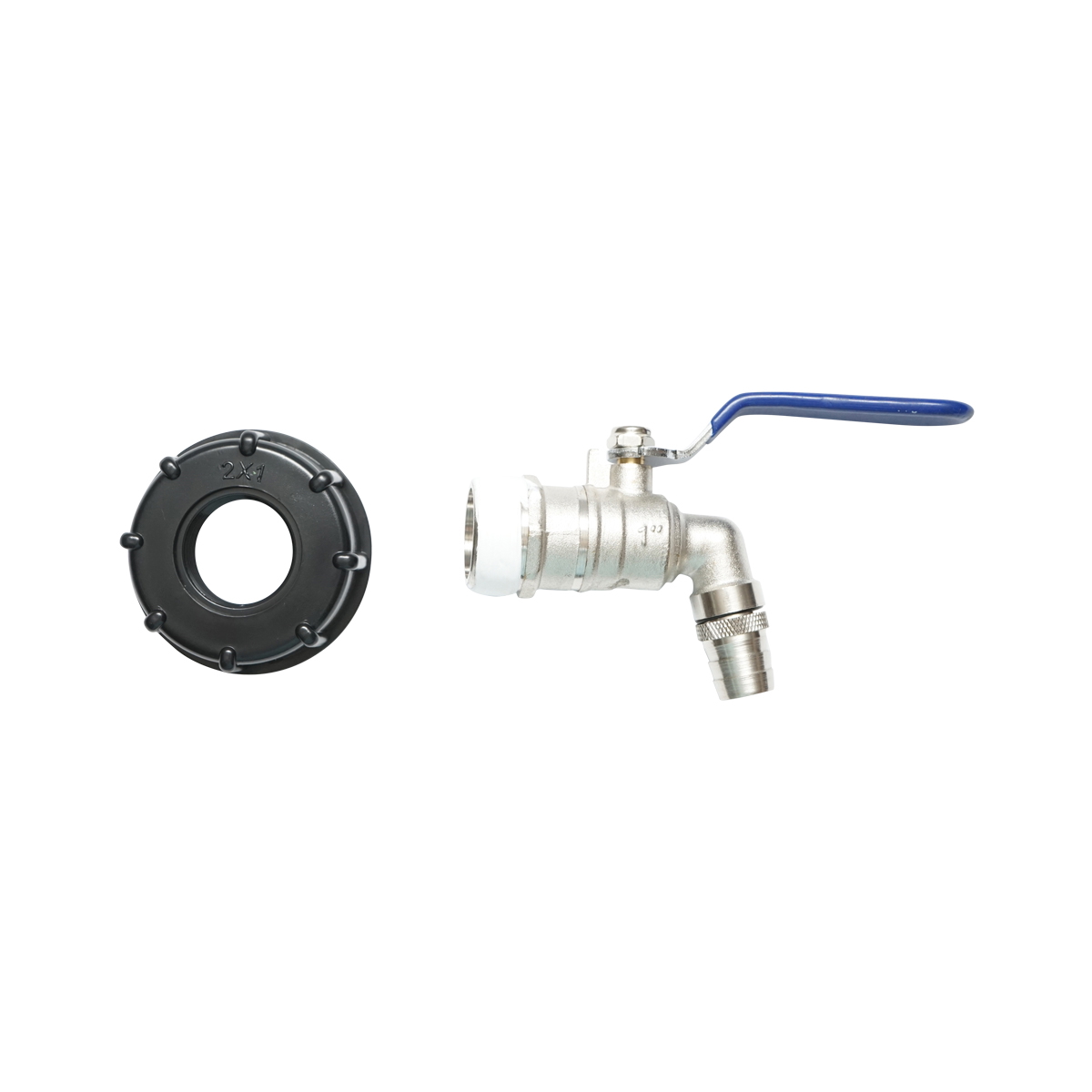 Robinet de scurgere 1 alama bazin IBC cu filet int 60 mm - imagine 2