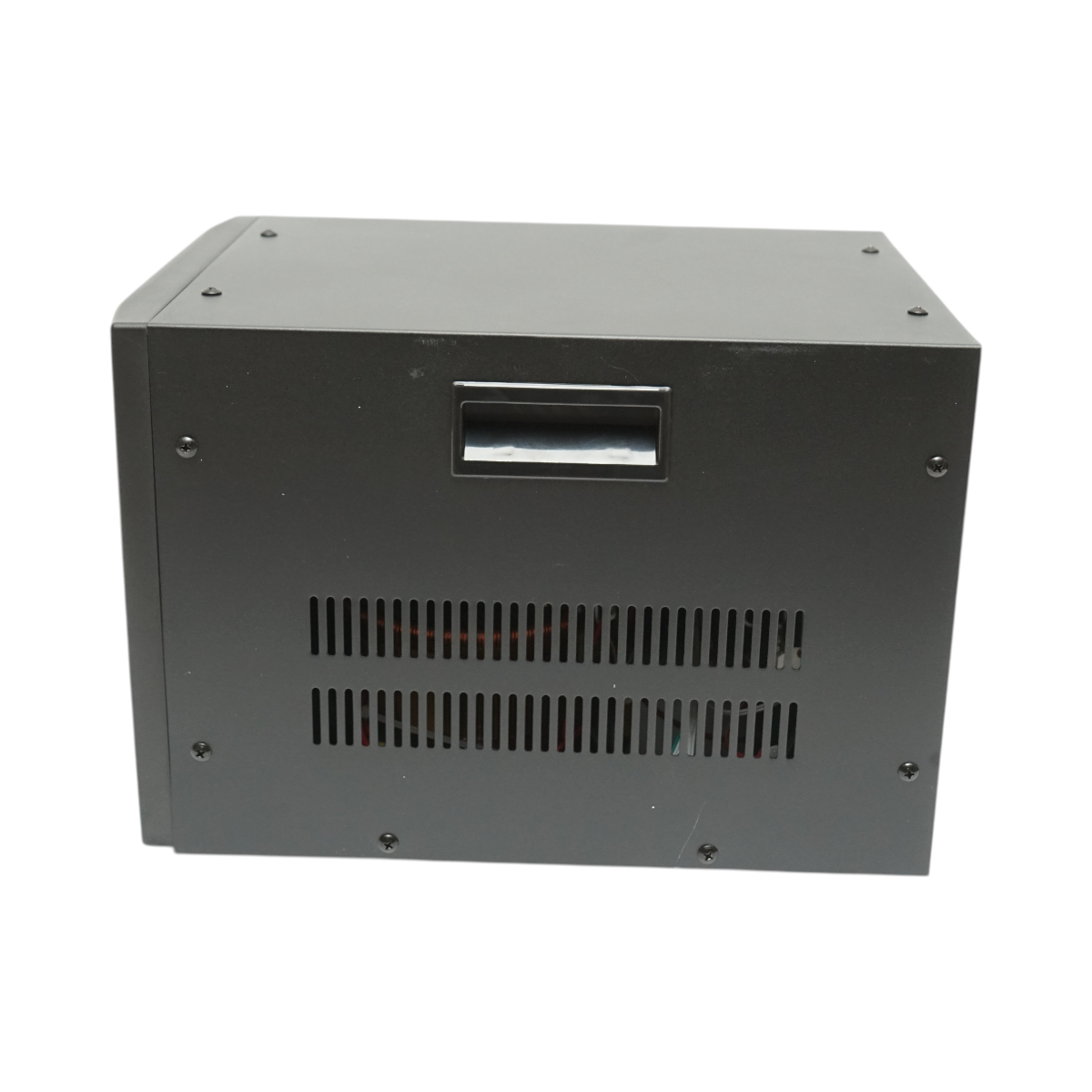 Stabilizator automat de tensiune 3000VA, 1800W, 140-250VAC cu releu monofazat, bypass, conexiune borne, afisaj LCD Breckner Germany - imagine 2