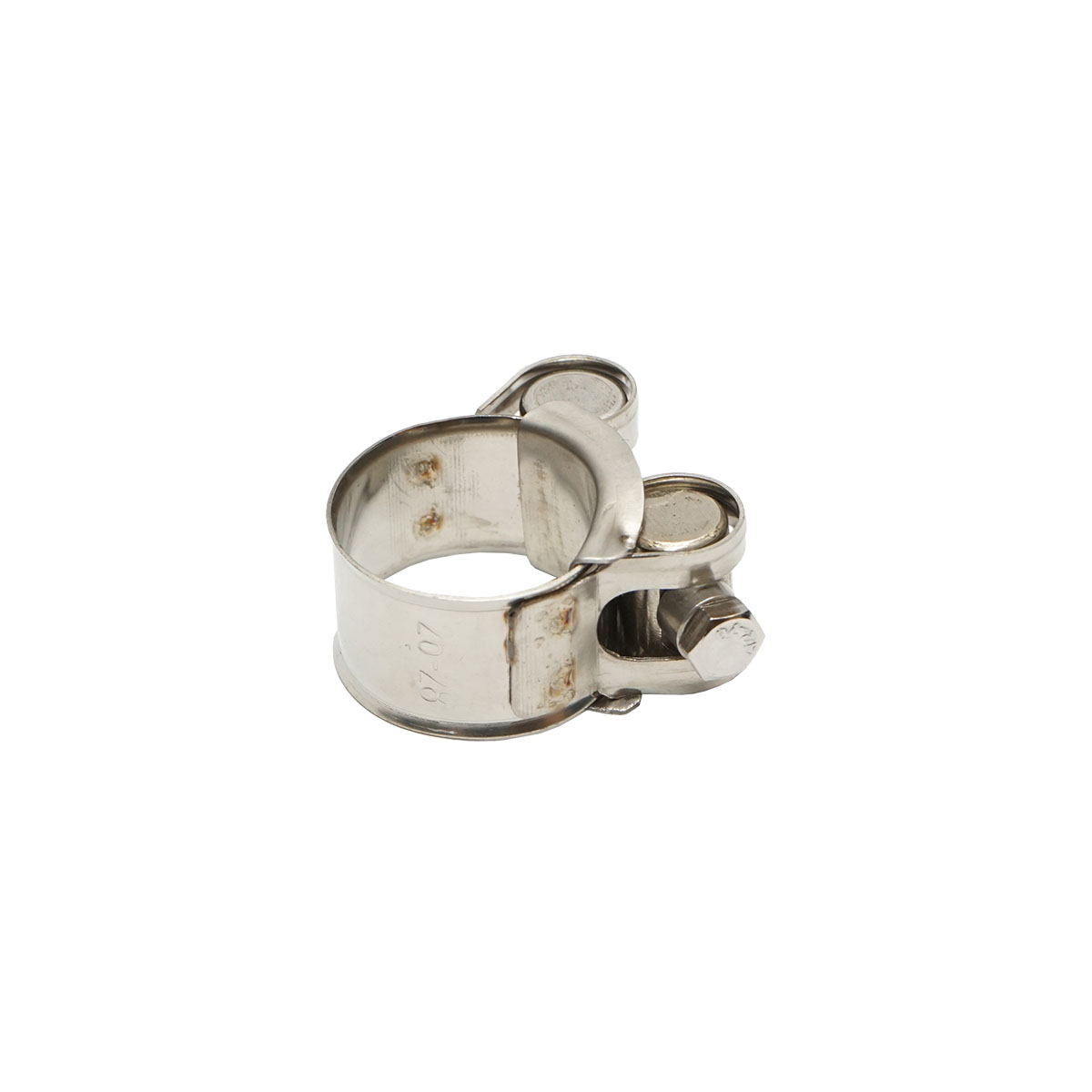 Colier forta, clema din inox cu surub pentru furtunuri 26-28 mm Breckner Germany - imagine 2