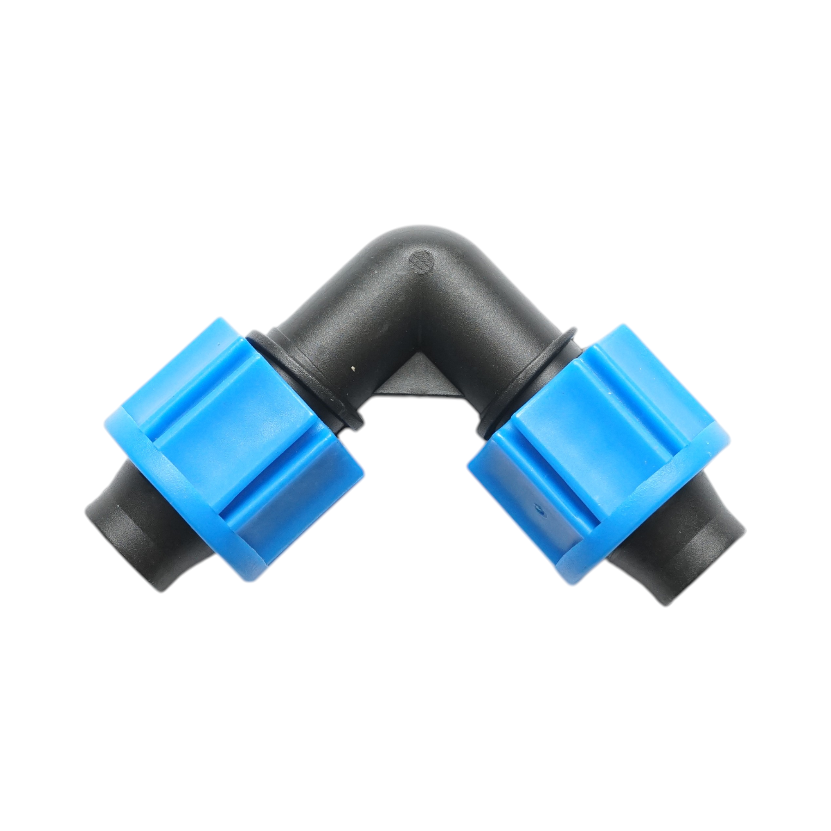Cot conector compresiune tub picurare 16x16mm pentru sisteme de irigatii - imagine 2
