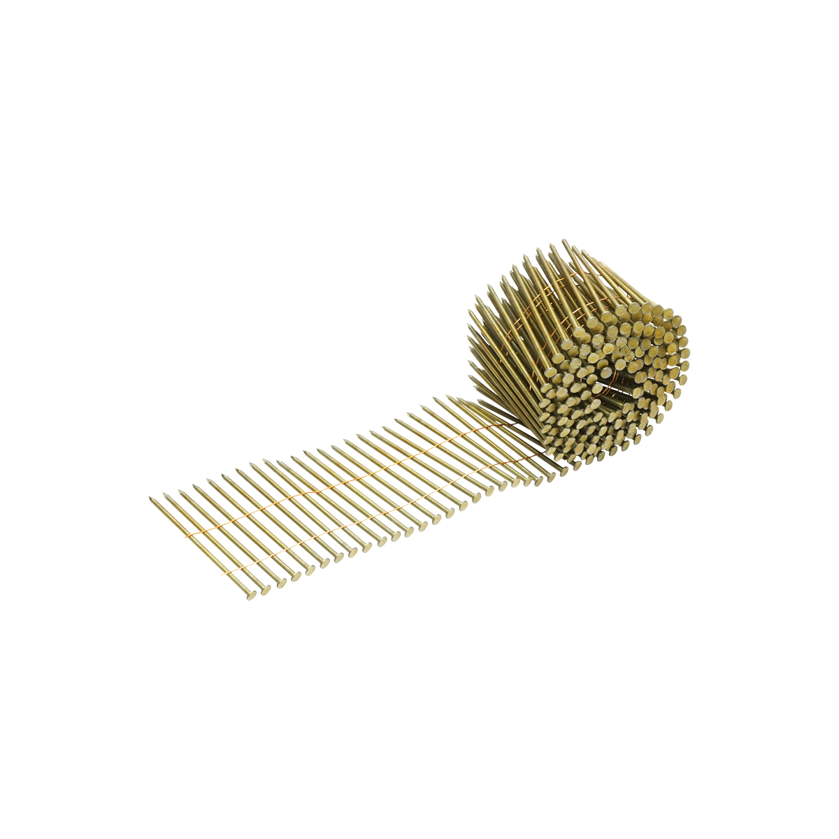 Set 4500 cuie pe tambur/rola, inelate 3.1x90mm, 225buc/rola - imagine 2
