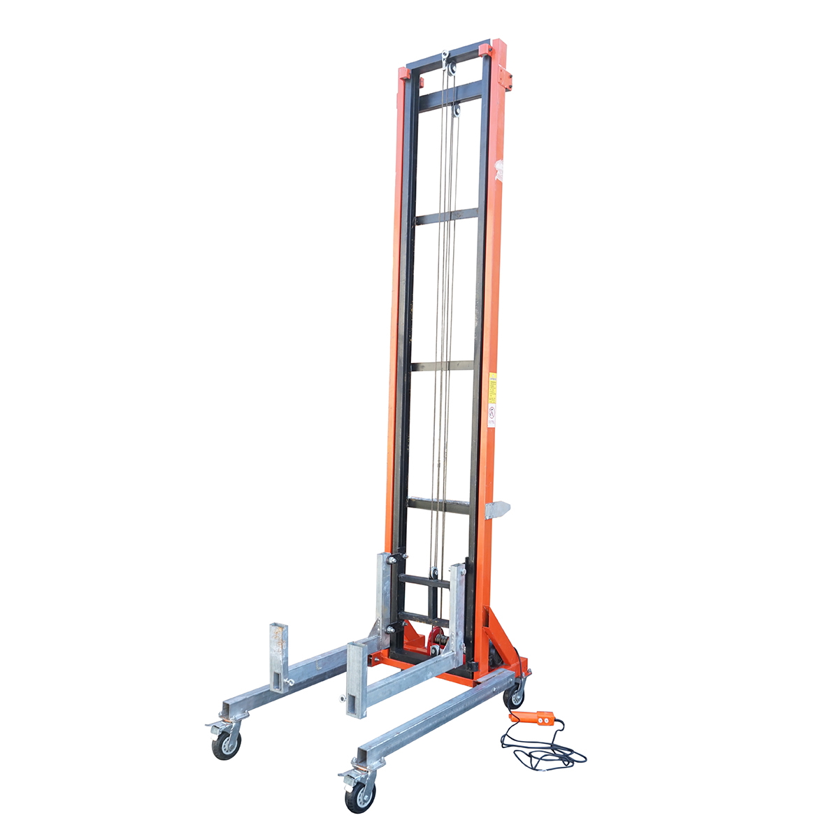 Lift electric pentru materiale constructii inaltime max 6m, 265kg cu telecomanda - imagine 2