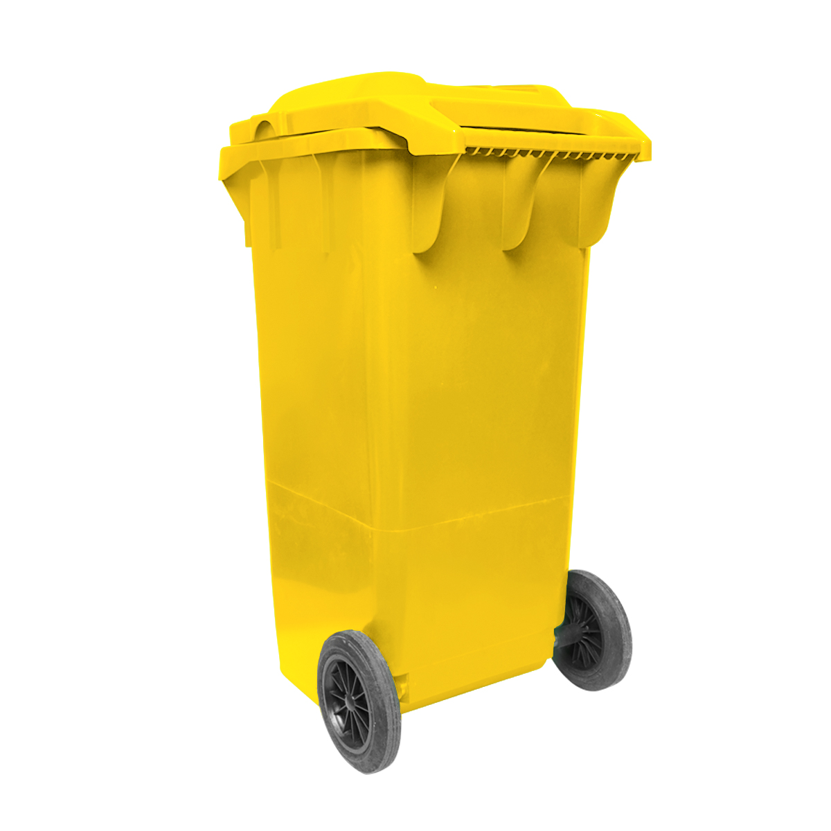 Pubela gunoi 120L galbena Breckner Germany - imagine 2