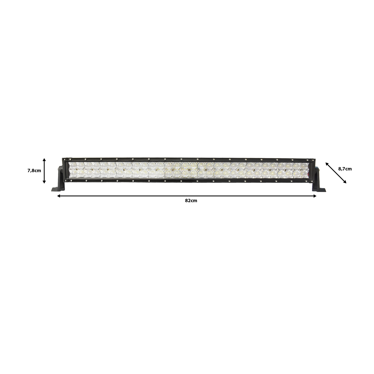 Lampa LED tip bara cu 60 leduri 9-60V 180W 6000K Brechner Germany - imagine 2