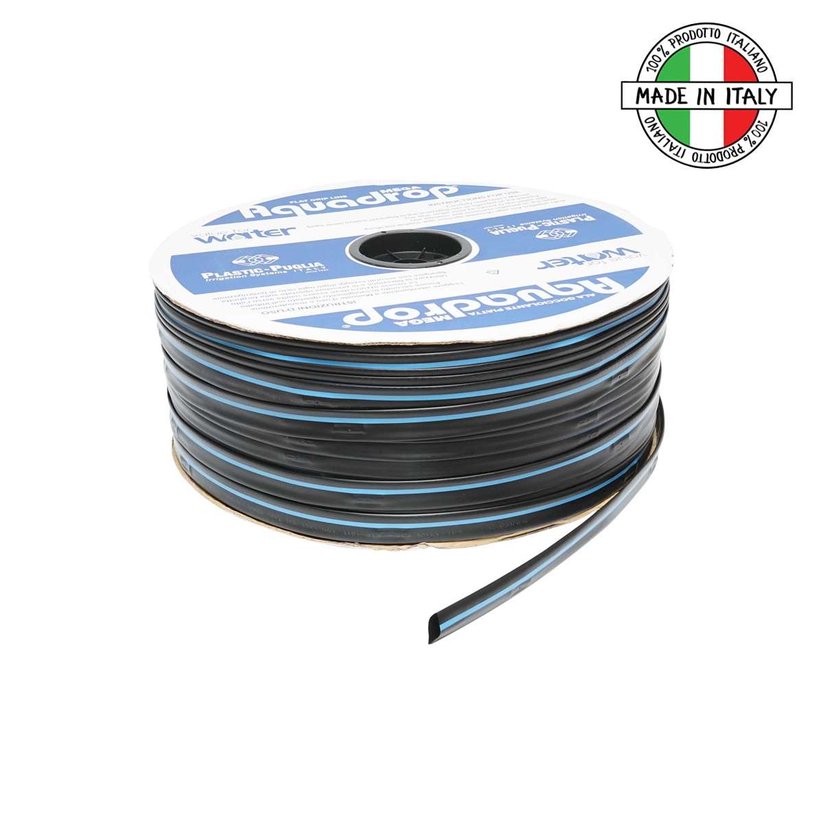 Banda picurare apa, rola 1800M 2.1L/h, D22mm. pas 30cm AquaDrop - imagine 2