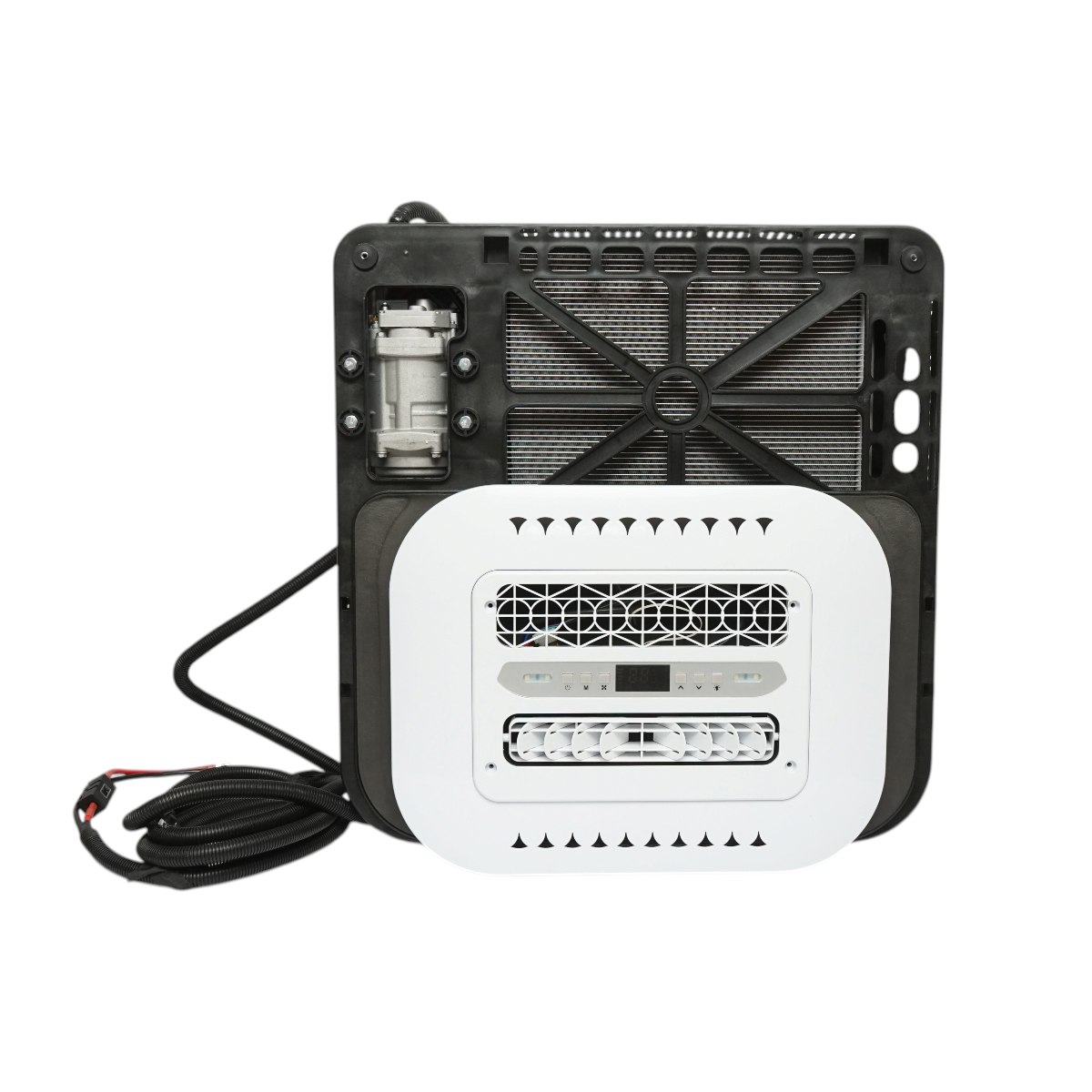Clima stationara utilaje industriale AC universala 12V, 2200W, 7600BTU cu telecomanda - imagine 2