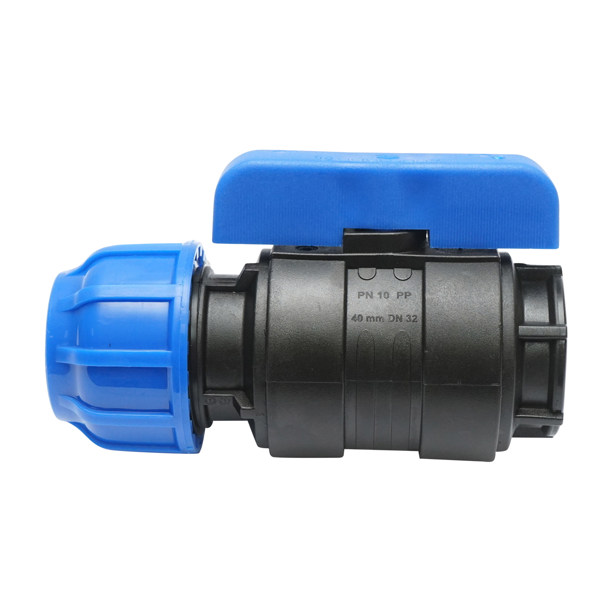 Robinet mufa cu bila filet interior D40mmx1-1/4, PN10, pentru sisteme de irigatii - imagine 2