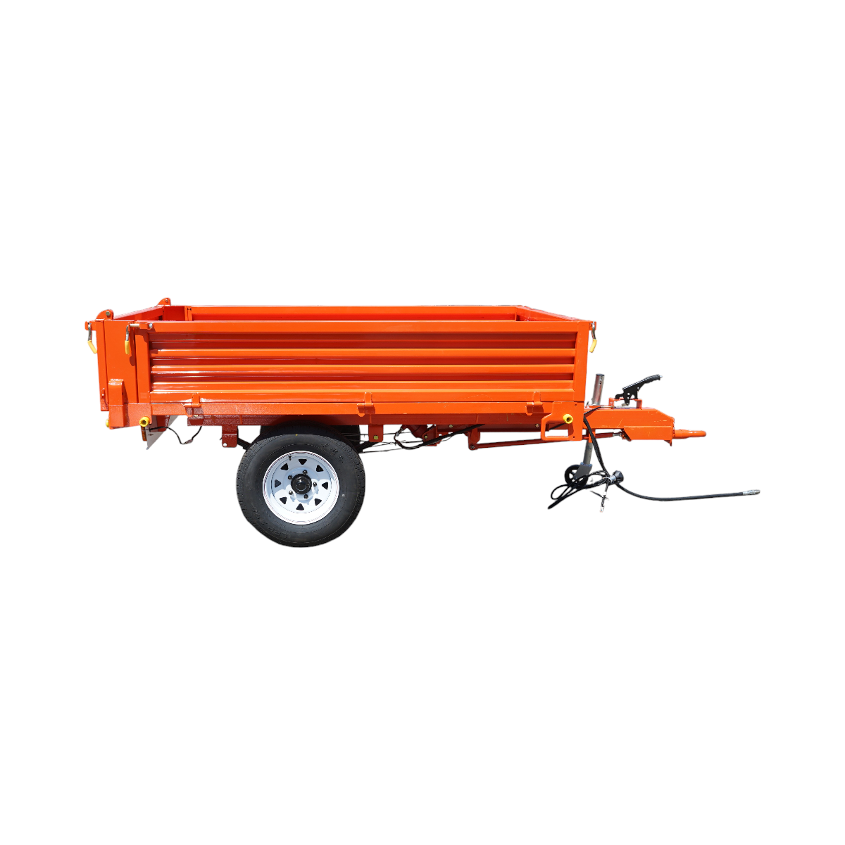 Remorca 1.5T basculabila cu instalatie electrica o singura osie si anvelope 185R14 - imagine 2