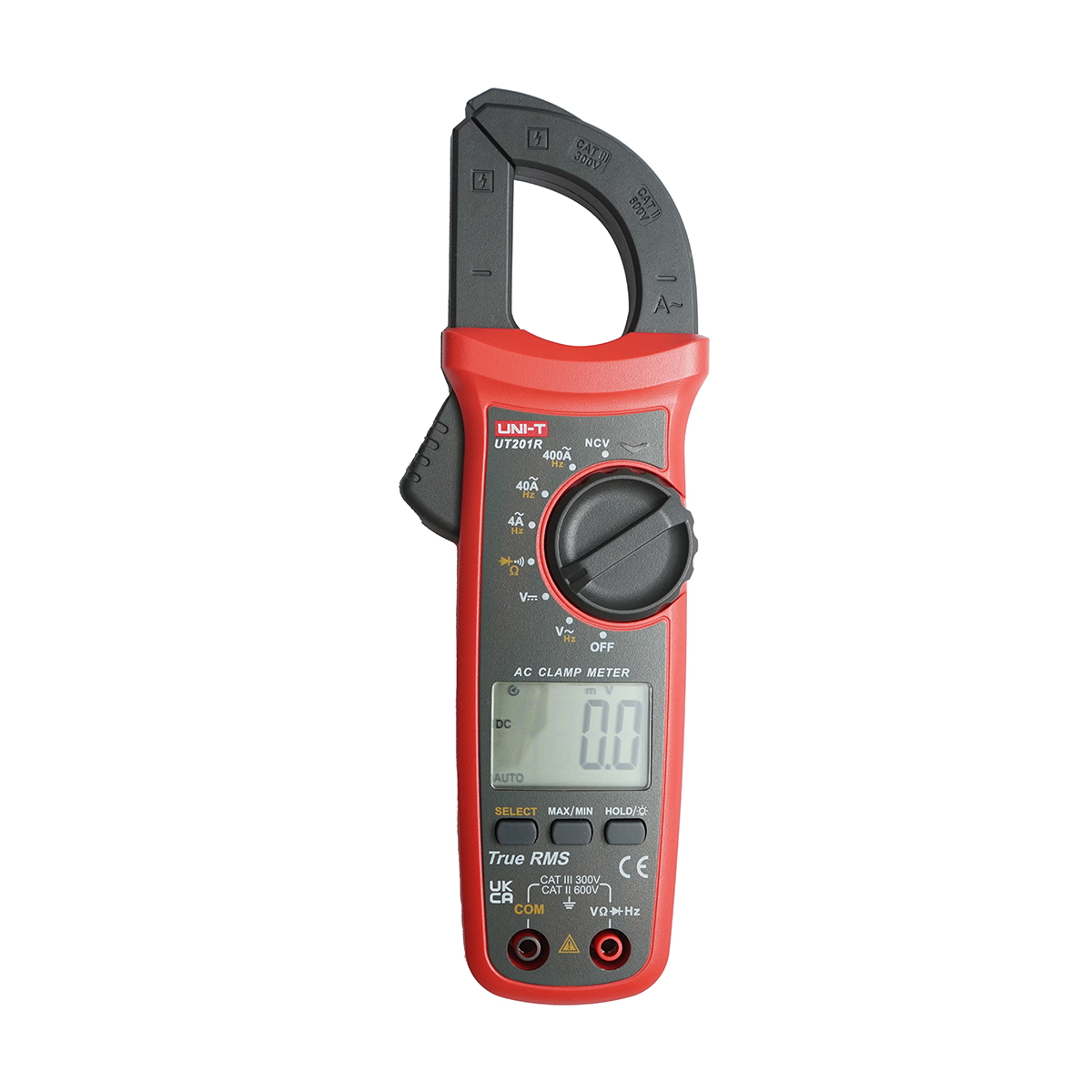 Cleste ampermetric, clampmetru digital cu 6 functii UT201R UNI-T - imagine 2