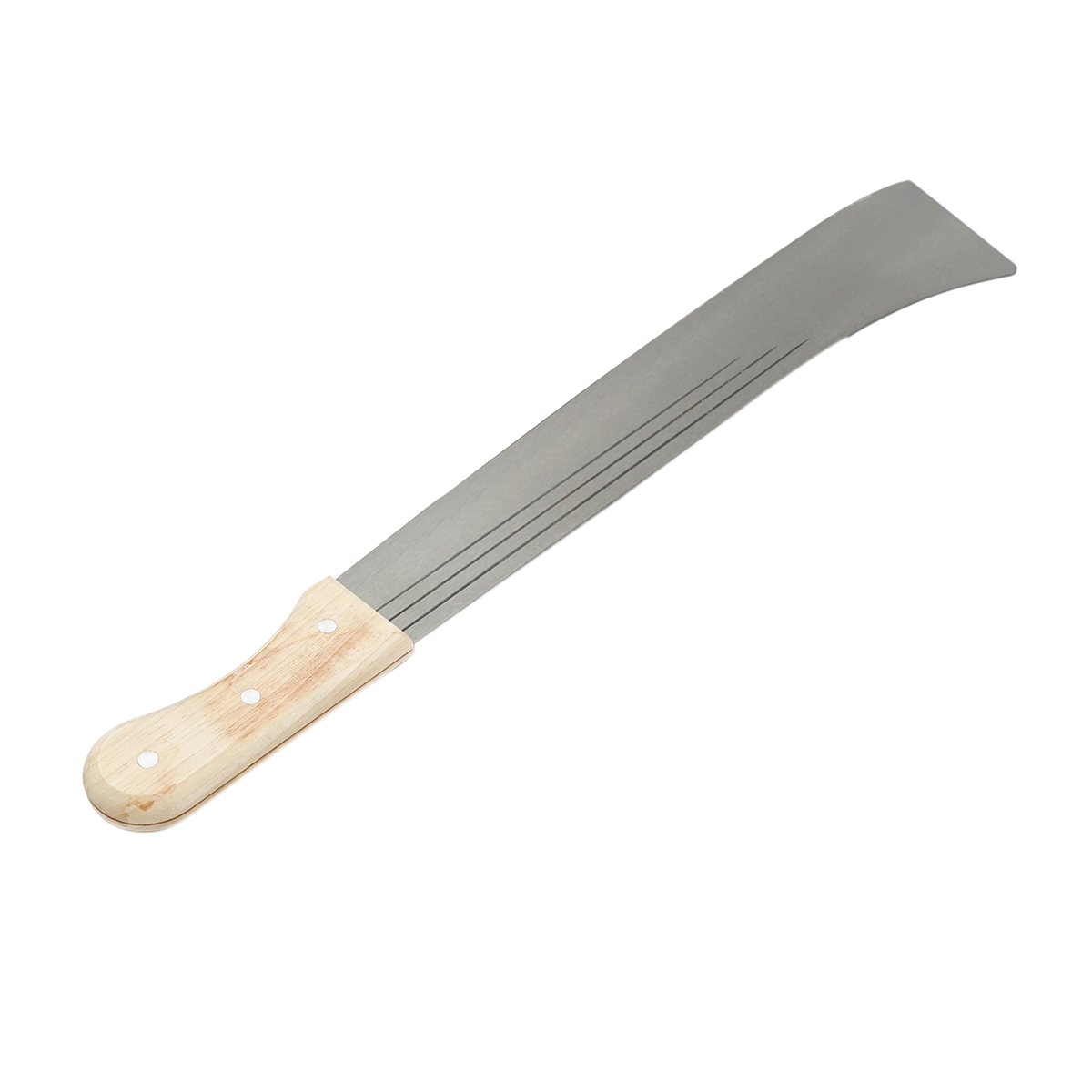 Maceta cu lama din otel 650mm cu maner de lemn - imagine 2