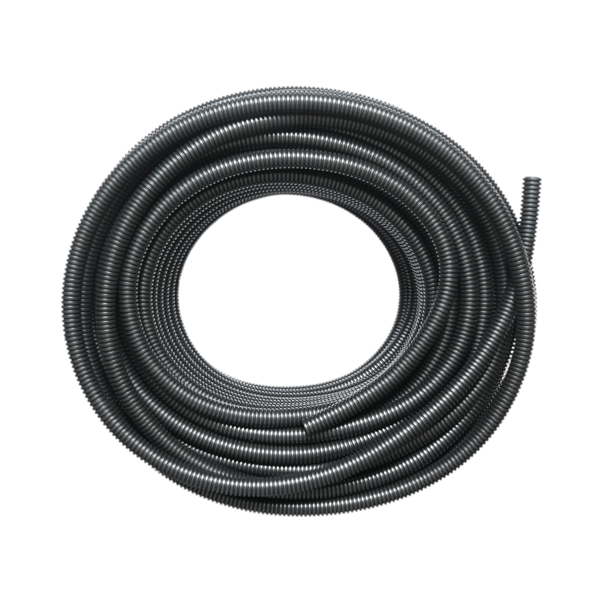 Tub flexibil copex 16mm fara fir, polietilena HDPE, 320N negru 50m/rola Longroad - imagine 2