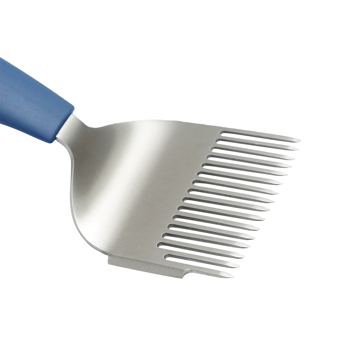 Furculita apicola pentru descapacit din inox cu maner plastic 190mm - imagine 2