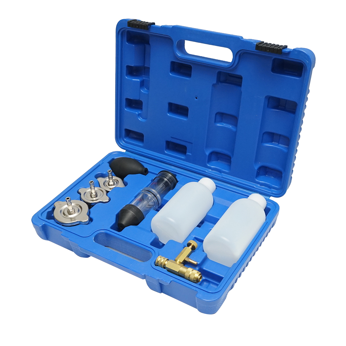 Trusa tester CO2 in lichidul de racire, detectie gaze esapament, garnitura chiulasa Breckner Germany - imagine 2