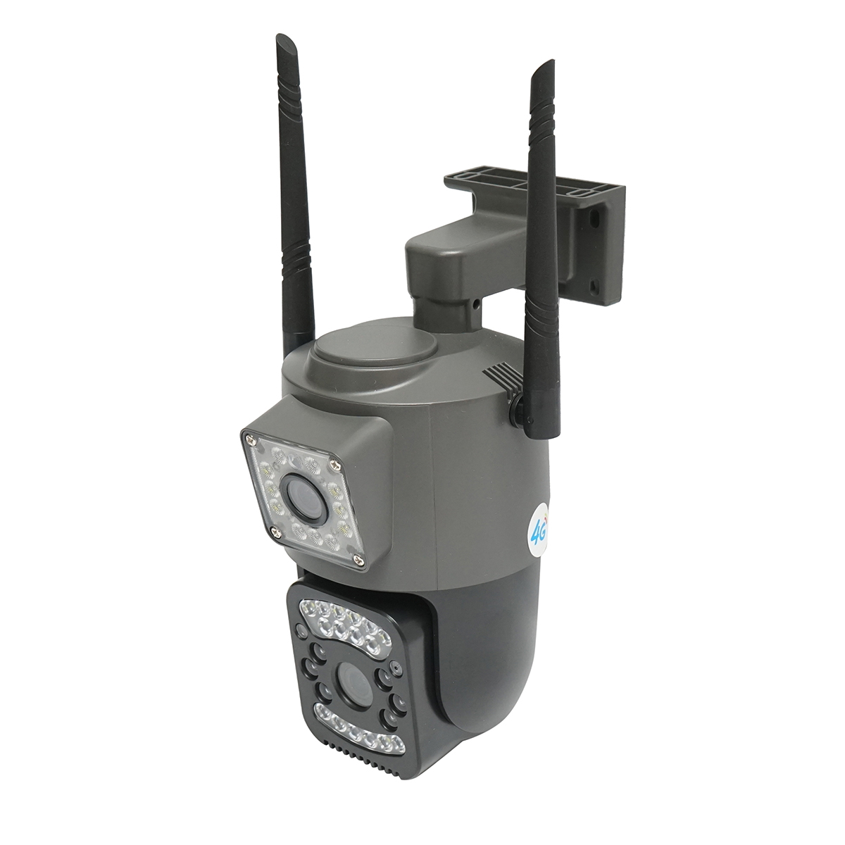 Camera de supraveghere lentila duala 4G, P2P 1080P, PTZ cu senzor de miscare, detectie umana si aplicatie V380 Pro - imagine 2