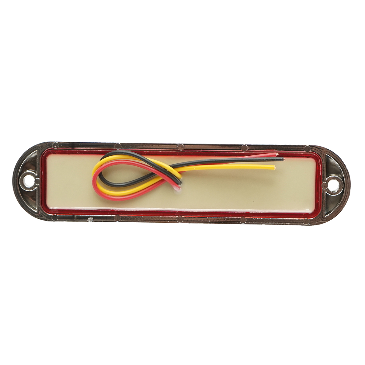 Lampa laterala gabarit slim rosie cromata LED 12-24V, galbena FR1286CR Breckner Germany - imagine 2