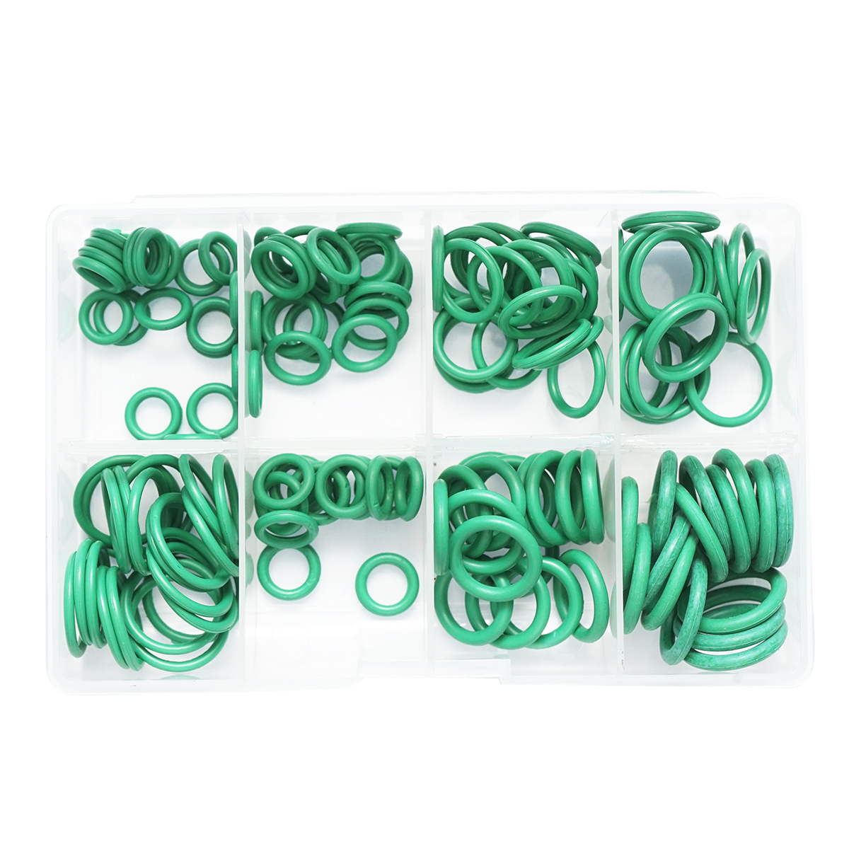 Trusa O-ring verde pentru sistem de aer conditionat 145 piese - imagine 2