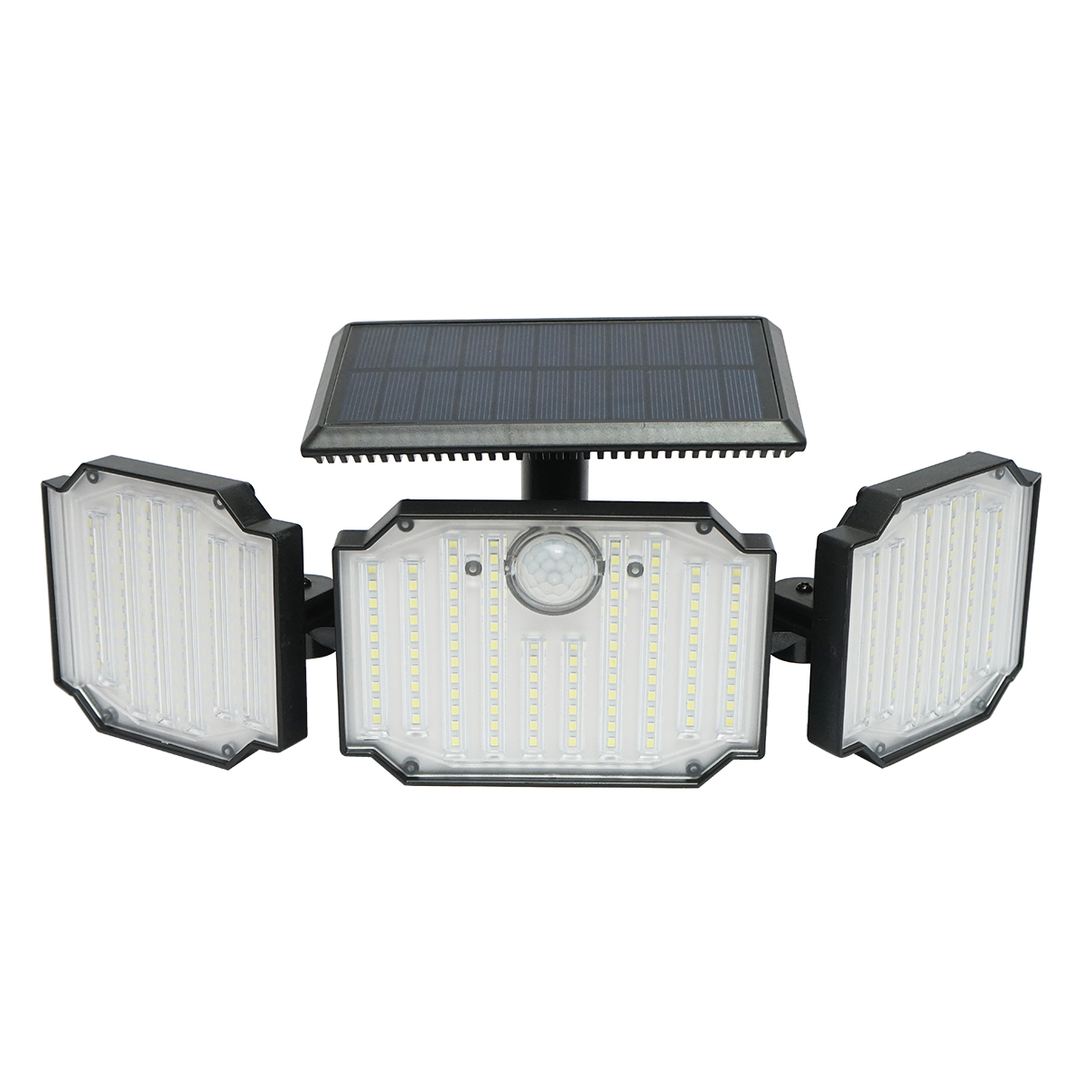 Lampa LED 6W cu panou solar 1.8W/5.5V, baterie 2000mAh, senzor de miscare si telecomanda IP65 Breckner Germany - imagine 2