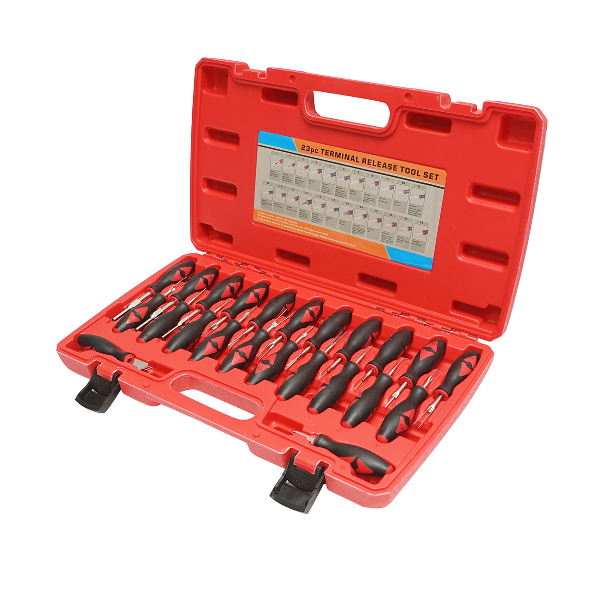 Trusa demontat pini terminale, conectori, cuple electrice auto 23 piese Breckner Germany - imagine 2