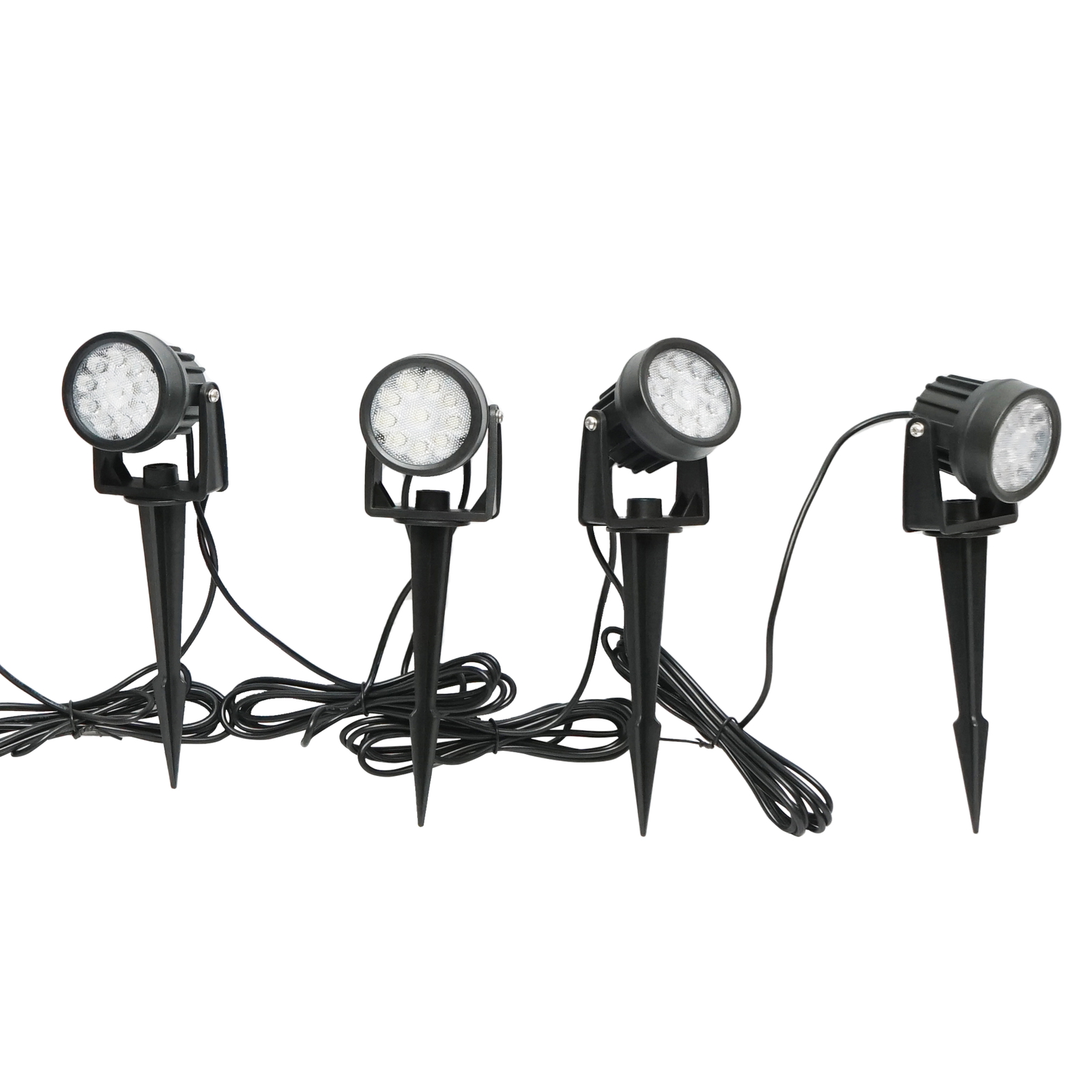 Set 4 lampi de gradina cu panou solar 2.5W/6V si baterie 3.7V/1.8Ah IP65 Breckner Germany - imagine 2
