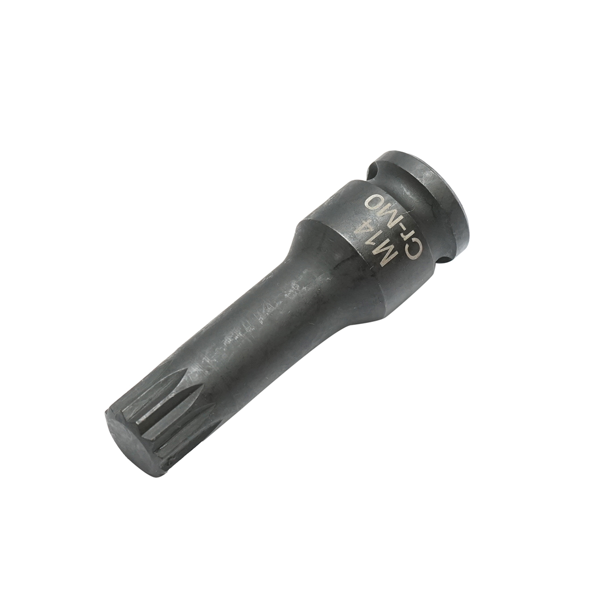 Cheie tubulara de impact spline M14, 60mm, patrat 3/8 inch Cr-Mo - imagine 2
