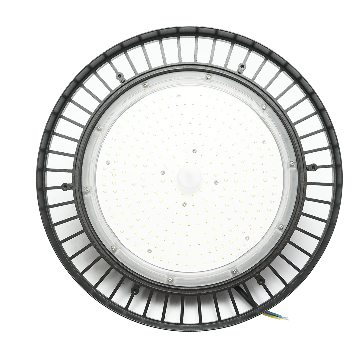 Lampa industriala LED High-Bay 200W, 220V, 6000K, 30000lm pentru hale, depozite 380x140mm Breckner Germany - imagine 2
