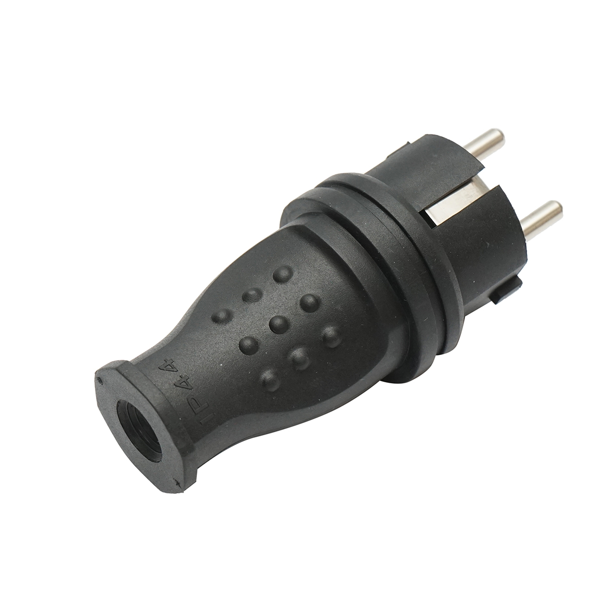 Stecher schuko cauciuc 250V, 16A cu maner si impamantare IP44 Breckner Germany - imagine 2
