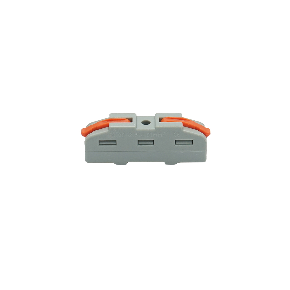 Conector rapid cablu electric 2P, 0.08-4mm, 32A/450V Leader - imagine 2