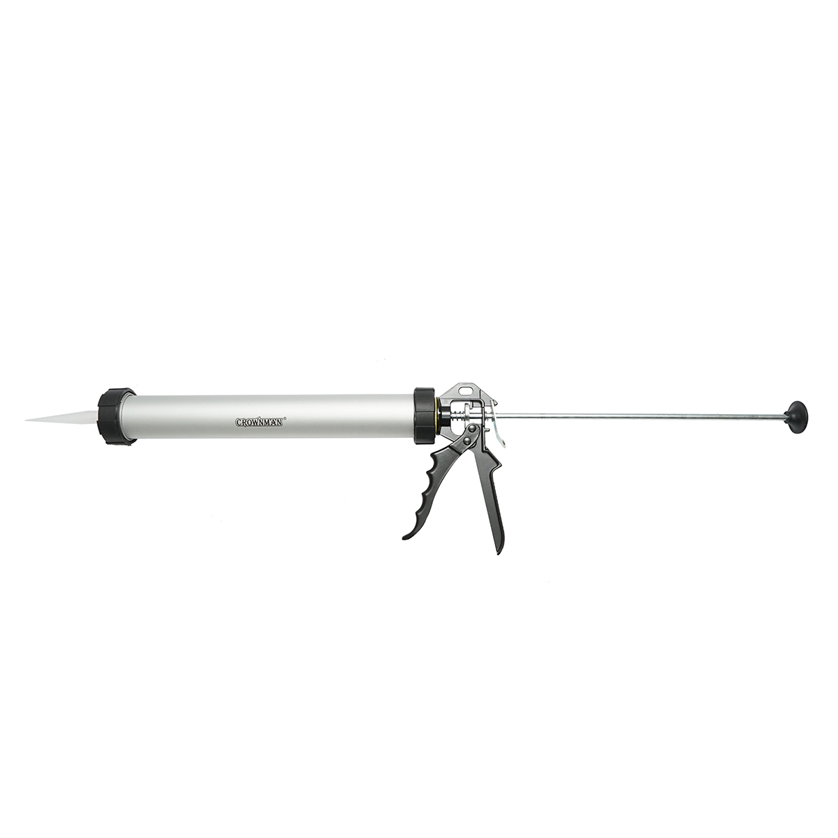 Pistol profesional aluminiu 380mm pentru silicon tip salam 600ml Crownman - imagine 2