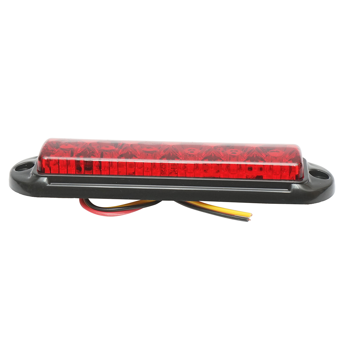 Lampa laterala gabarit slim rosie LED 12-24V, galbena FR1286R Breckner Germany - imagine 2