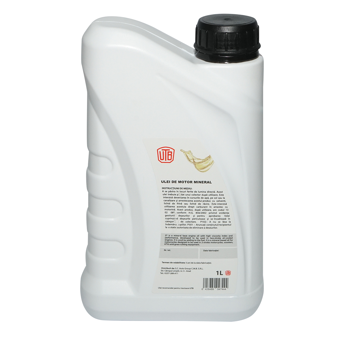 Ulei mineral rosu 2T UTB 1L - imagine 2