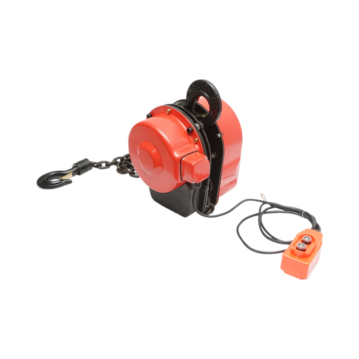 Palan electric otel 380V, 500W cu lant 3m, sarcina maxima 2000kg, carlig cu siguranta 3T Breckner Germany - imagine 2