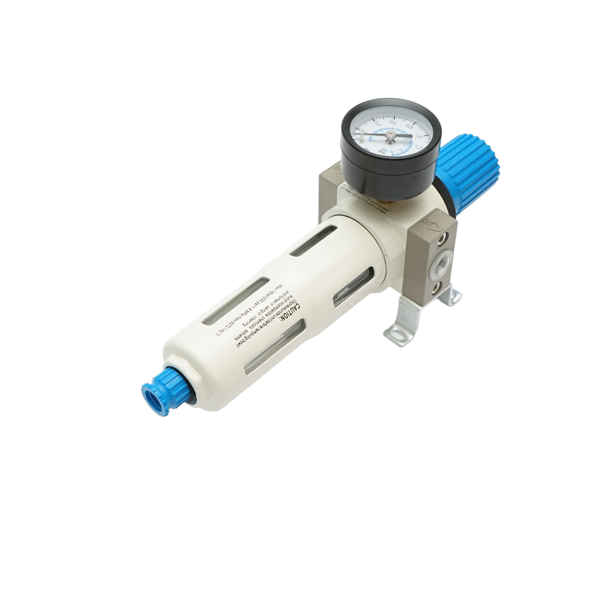 Filtru aer cu regulator presiune max. 1.6 MPa, racord 1/4 - imagine 2