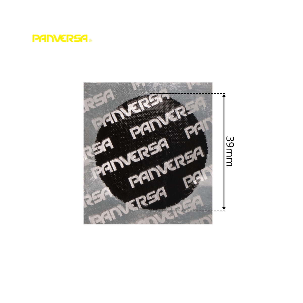Petice vulcanizare rotunde 39mm PP1 pentru camere de aer Panversa - imagine 2