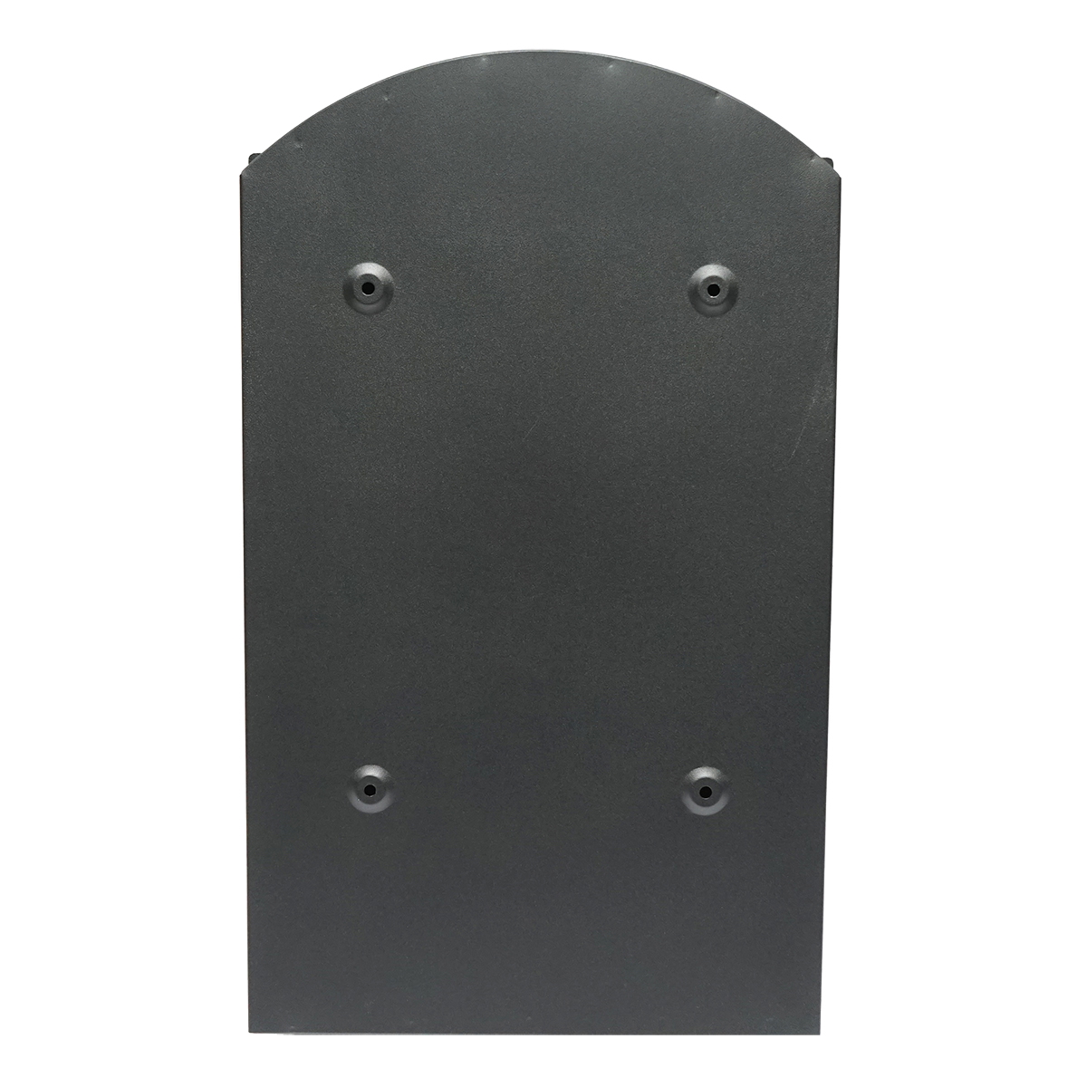 Cutie postala everest, negru antracit 410X260X90mm cu 2 chei si accesorii de prindere - imagine 2