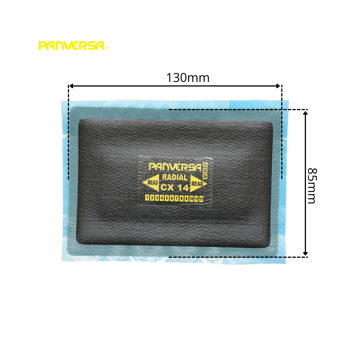 Petice vulcanizare anvelope radiale 85x130mm CX-14 Panversa - imagine 2