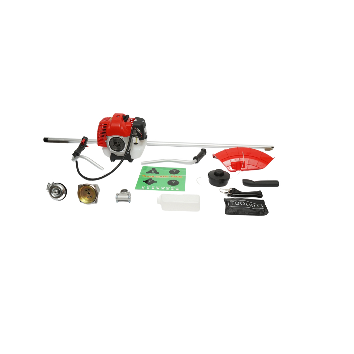 Motocoasa pe benzina profesionala Economic 3CP, 2T 52cc, turatie 7500rpm, disc 3T, tambur fir, kit accesorii incluse THOR - imagine 2