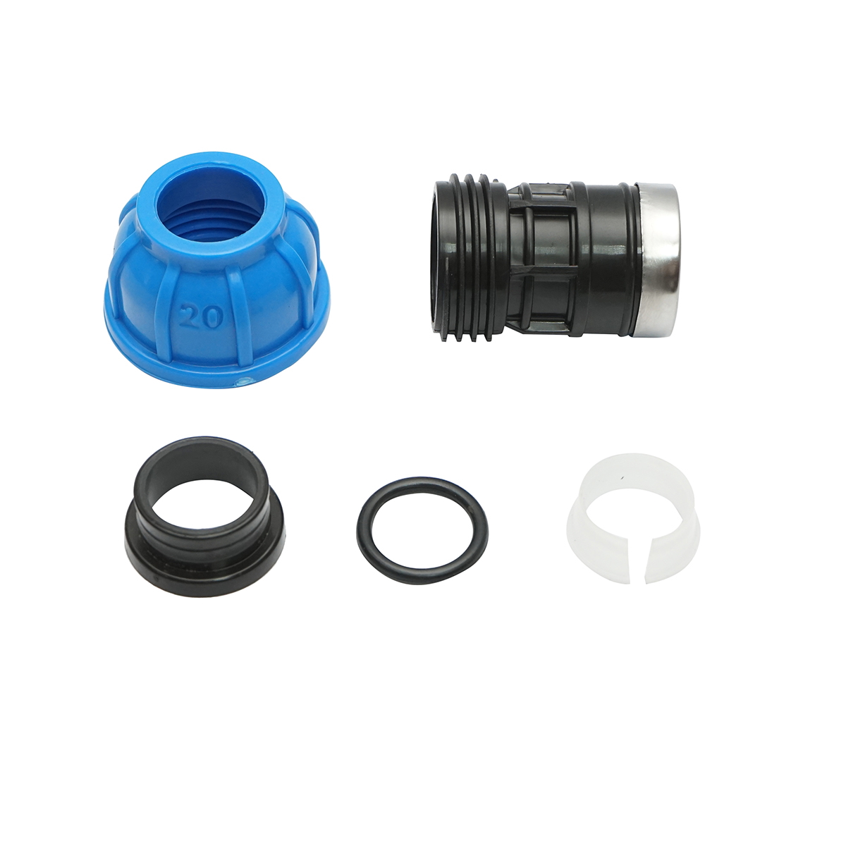 Racord compresiune cu filet interior D20mmx1/2 toll, PN16, pentru sisteme de irigatii - imagine 2