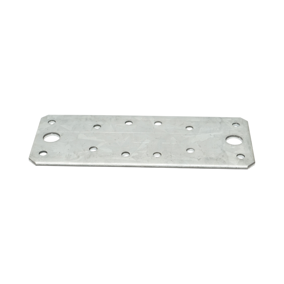 Element de imbinare plat 135x55mm, grosime 2.5mm, otel zincat - imagine 2