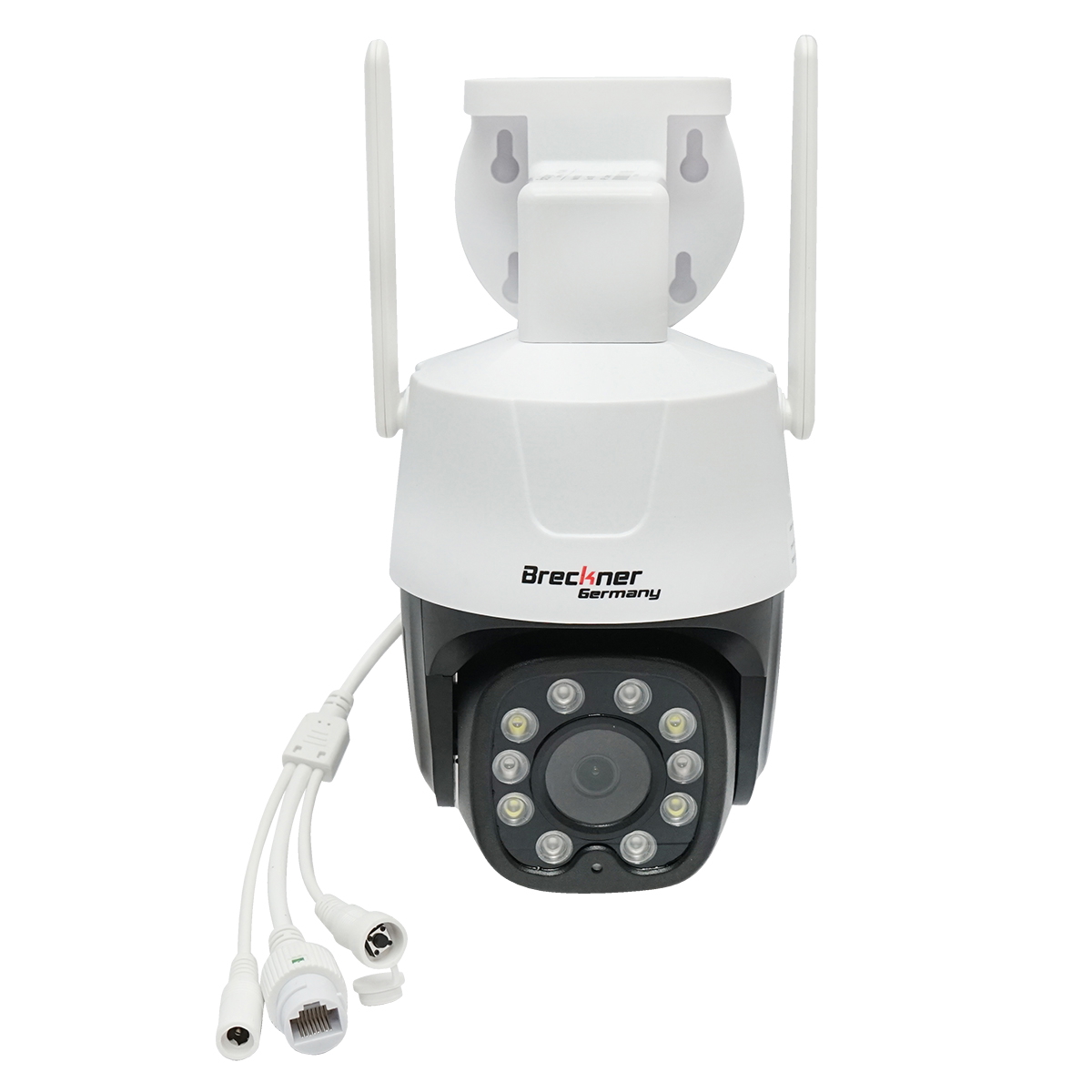 Camera de supraveghere WIFI interior/exterior 5MP ultra HD, PTZ, senzor miscare, rotativa, 90 grade, 12V DC IP66 Breckner Germany - imagine 2