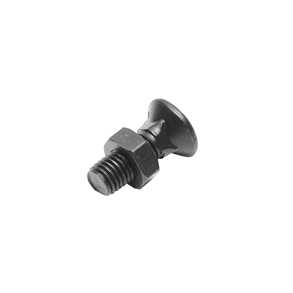 Surub brazdar PP4 cap patrat si piulita M14x40 - imagine 2