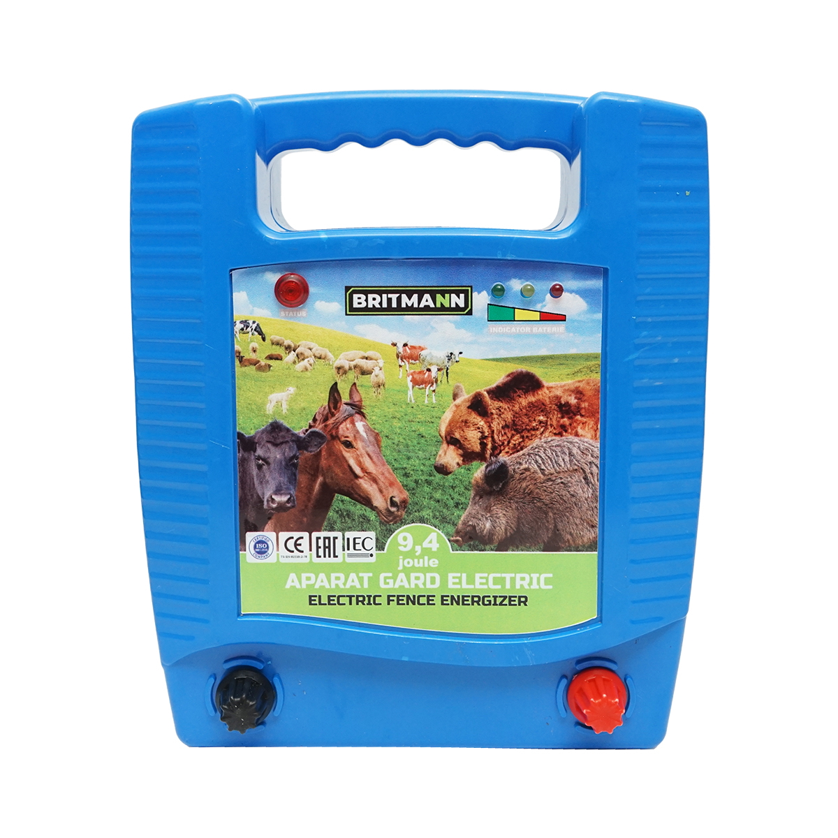 Aparat generator de impulsuri 9.4 Joule pentru gard electric 12-220V - imagine 2